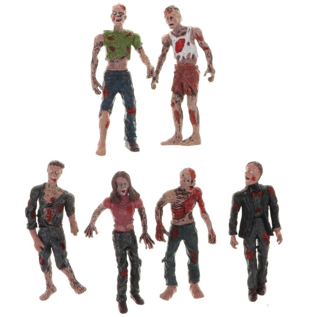 Kids Zombie Toys - Figurines de zombies marchants en plastique