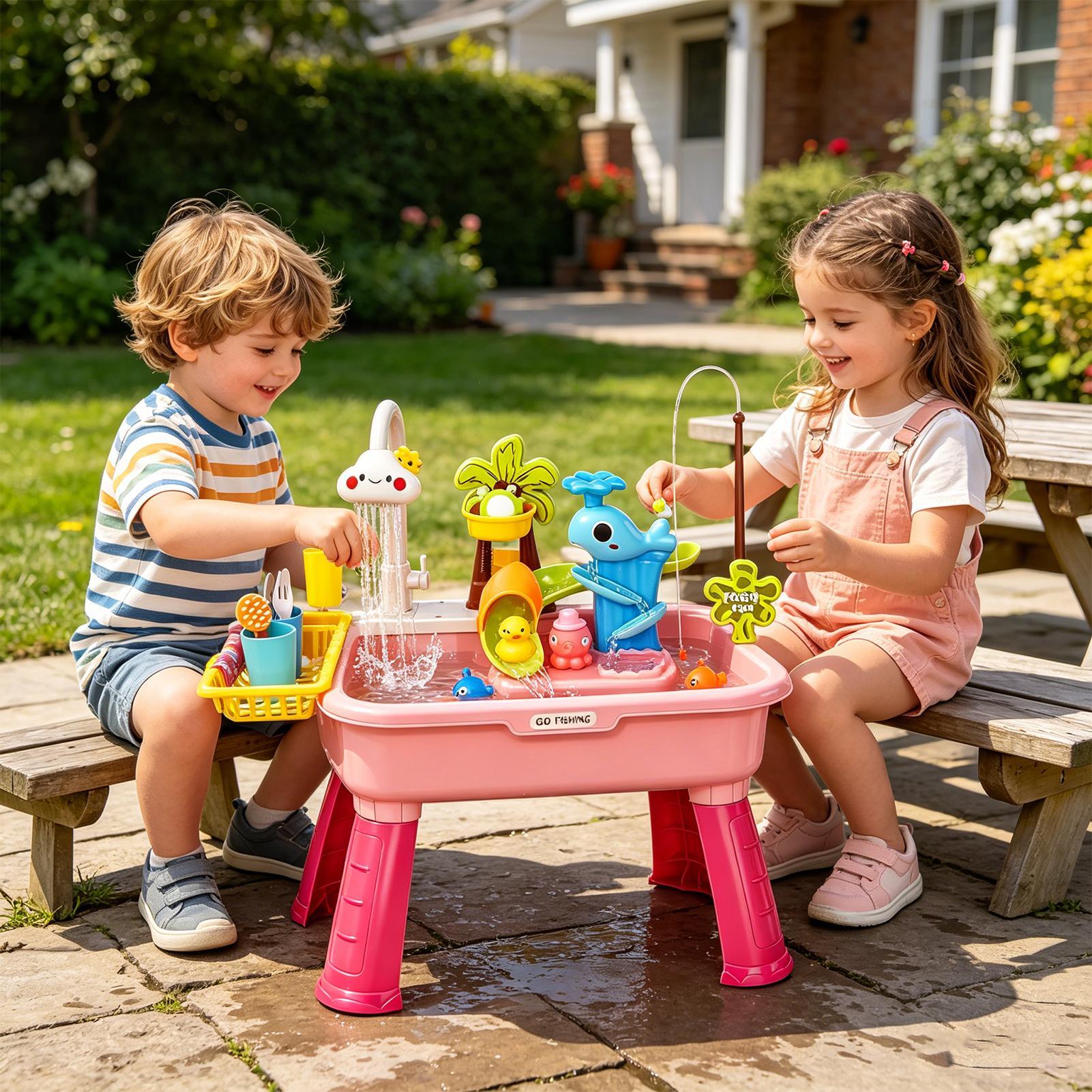 Évier de jeu électrique pour e - Kids Toys Kitchen Set avis et prix
